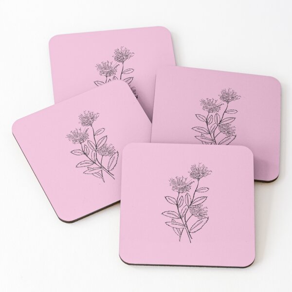 Item preview, Soothing Bee Balm Bunch (Pink) designed and sold by ‧͙⁺˚*･༓☾ Moon Saikia ☽༓･*˚⁺‧͙.