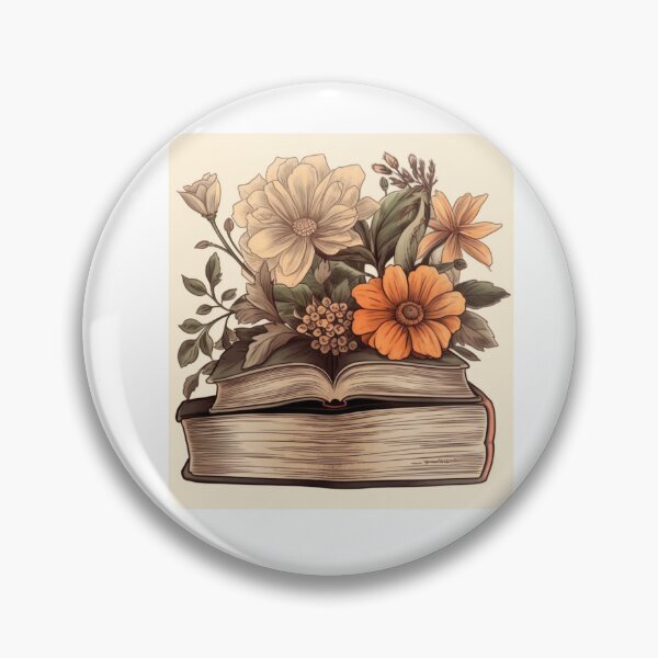 Item preview, Flores que crecen del libro designed and sold by HiddenPassions.