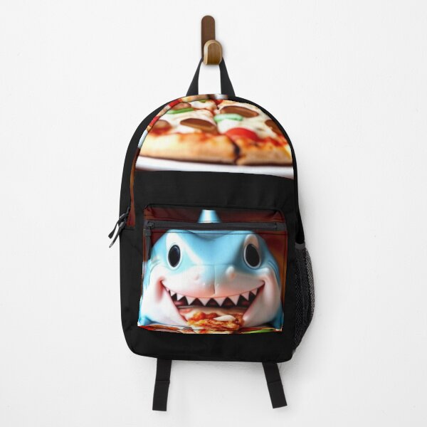 Item preview, Cute Baby Shark Enjoying Slice of Pizza designed and sold by Michael Voyler.