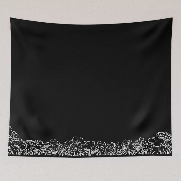 Item preview, Mushroom border white version simple designed and sold by House of Leaves & others.