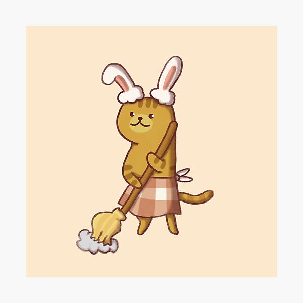Item preview, Apricat The Sweeper Animal Restaurant designed and sold by Stupickeroonies.