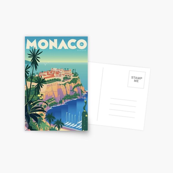 Carte Postale AS Monaco Saison 1989-1990, Photo Foot, Excellent état