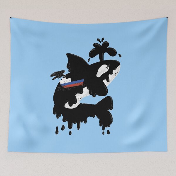 Item preview, Orca Spill designed and sold by fluffymafi.
