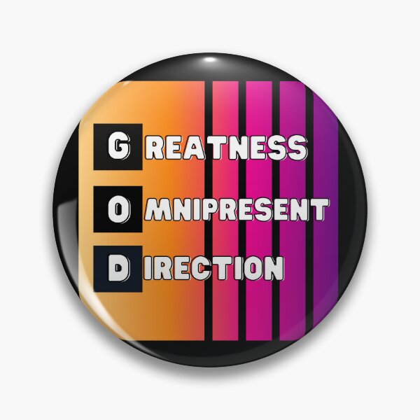 Item preview, GOD Stands For Greatness, Omnipresent, Direction designed and sold by Yazztees.