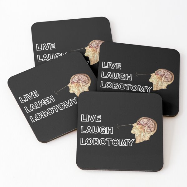 Item preview, Live Laugh Lobotomy  designed and sold by syarifahrasul.