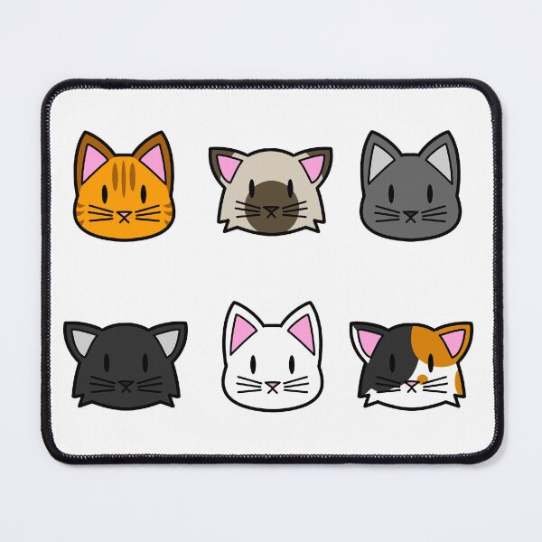 Item preview, Varied Cat Pattern designed and sold by Catreneables.