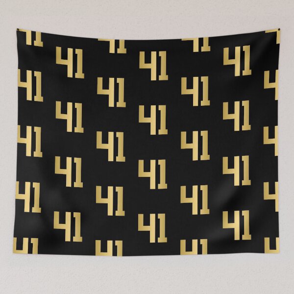 Item preview, Golden Number 41 - Sports Numbers  designed and sold by NECHSTORE.