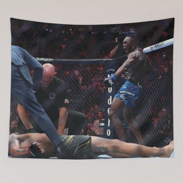 Item preview, Israel "Stylebender" Adesanya vs. Alex Pereira UFC 287 Knockout - Middleweight Champ designed and sold by BermanDesigns.