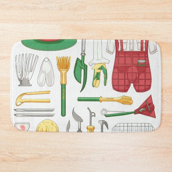 Item preview, Gardener's Equipment Knolling | Illustration | 8K designed and sold by Hazmat-AI7.