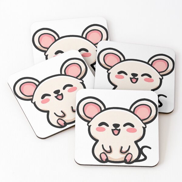 Item preview, Cute kawaii mouse designed and sold by Smeagol-Store.