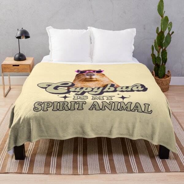Item preview, Capybara Is My Spirit Animal Funny gift idea for capybara lovers. designed and sold by Myth-Creatures.