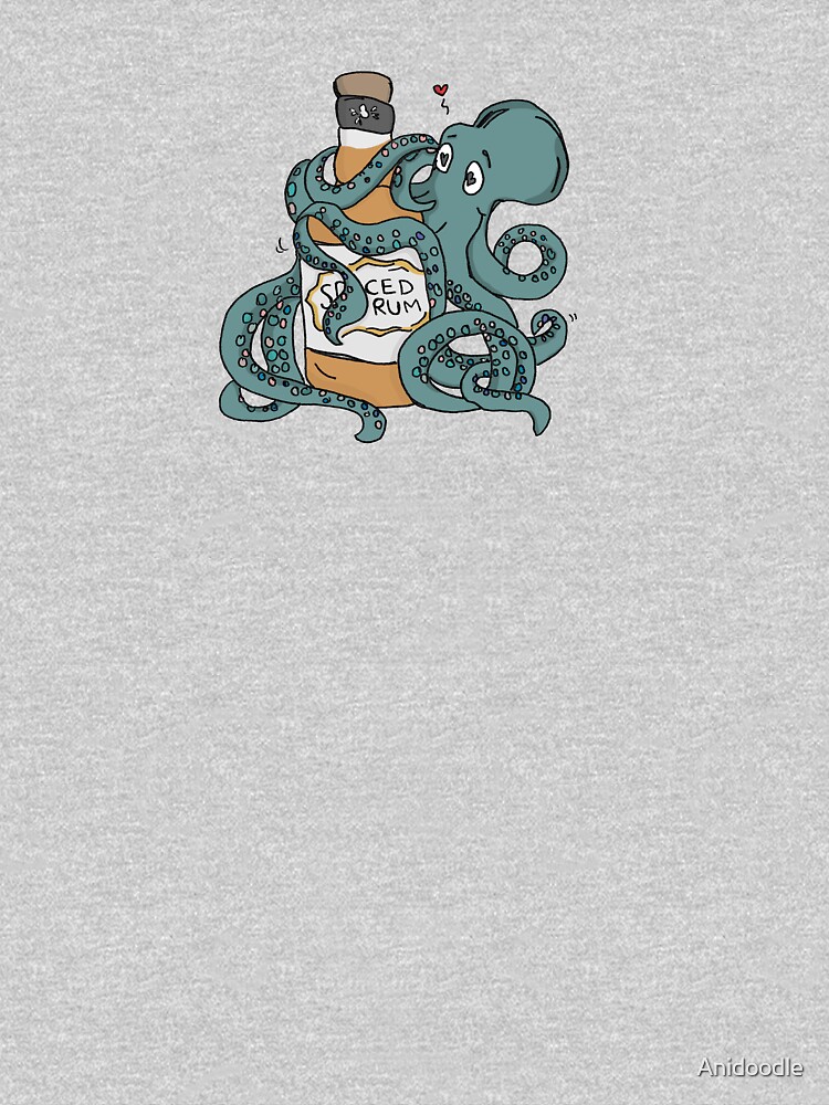 "The Kraken" Tshirt for Sale by Anidoodle Redbubble rum tshirts