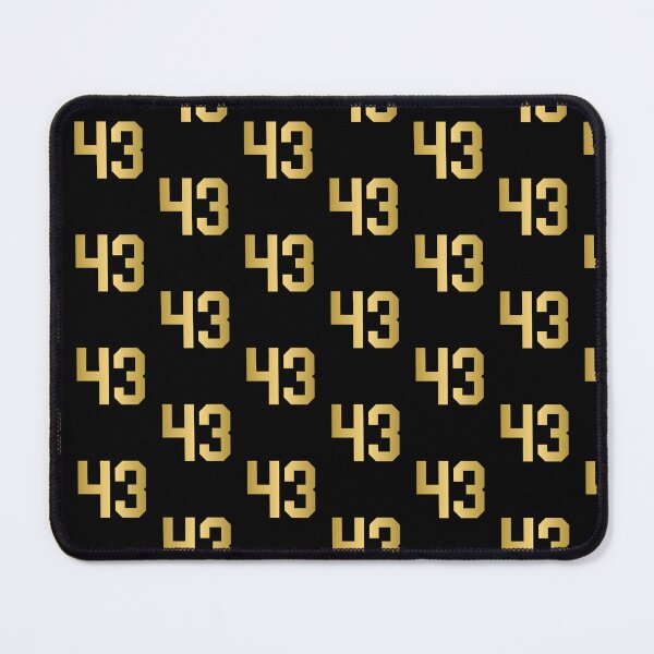 Item preview, Golden Number 43 - Sports Numbers designed and sold by NECHSTORE.