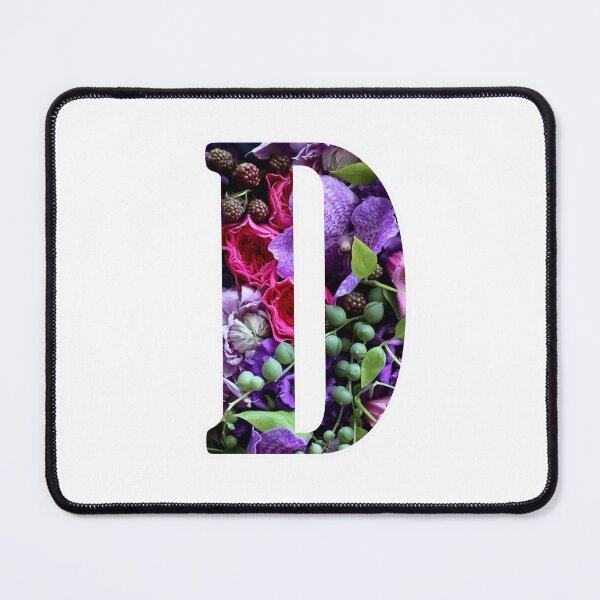 Artikelvorschau, D Botanisches Monogramm. Detaillierter Orchideen-Zeichnungsaufkleber entworfen und verkauft von Cici-Chan.