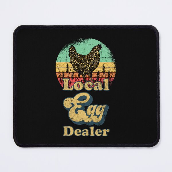 Item preview, Local Egg Dealer Retro Chicken Eggs Supplier designed and sold by fooderiffic.