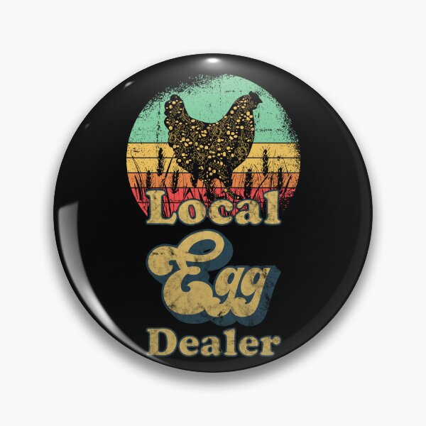Item preview, Local Egg Dealer Retro Chicken Eggs Supplier  designed and sold by fooderiffic.