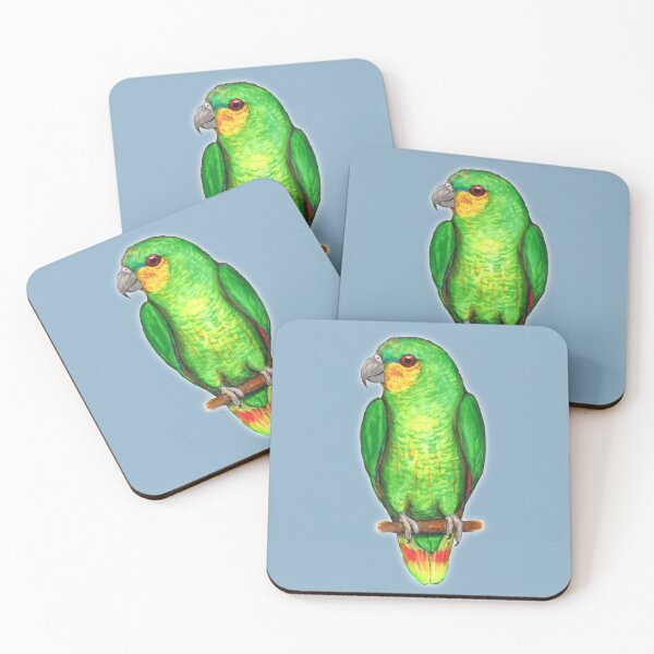 Item preview, Orange winged amazon parrot designed and sold by Bwiselizzy.