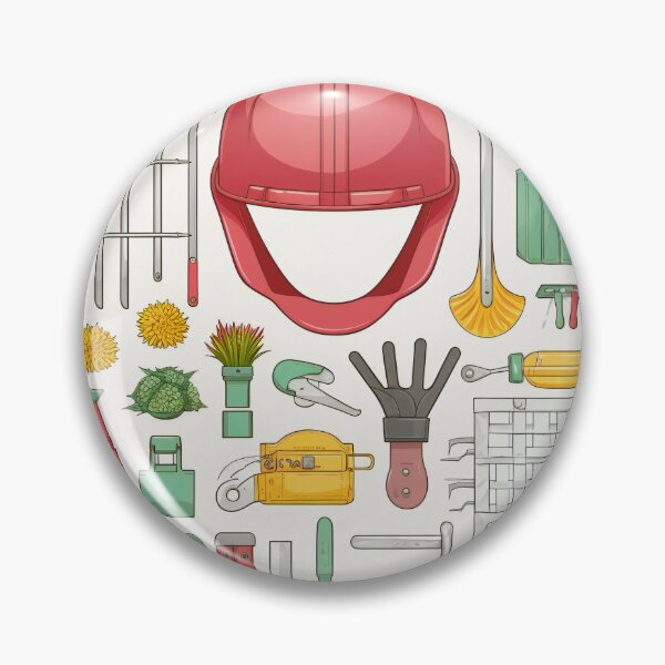 Item preview, Gardener's Equipment Knolling | Illustration | 8K designed and sold by Hazmat-AI7.