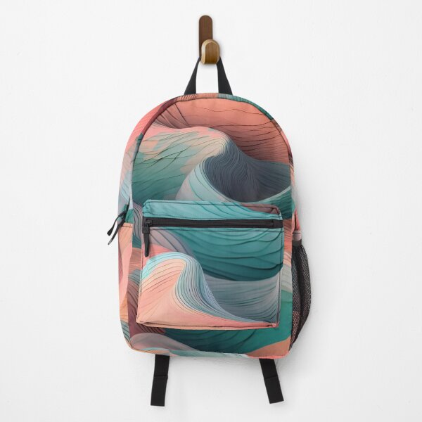 Item preview, Pastel Psychodelic Waves designed and sold by oneeko.