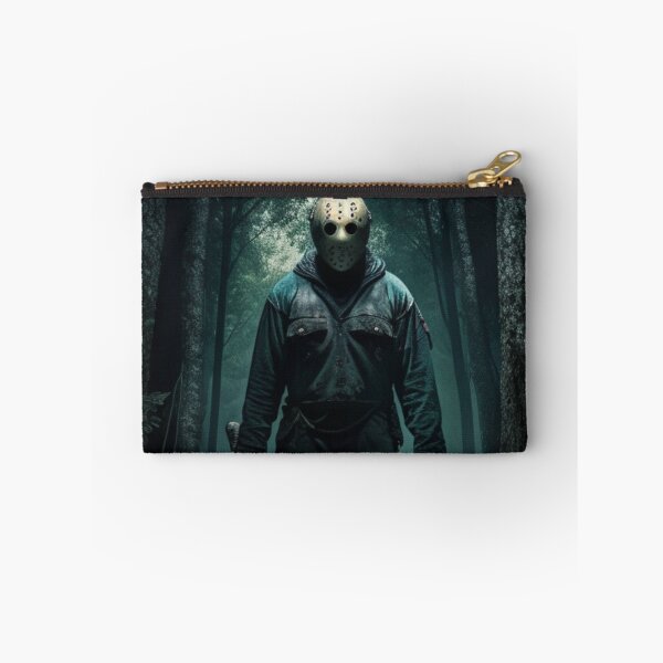 Item preview, Jason Voorhees in a dark forest with his machete (Friday the 13th) designed and sold by ghost3d.