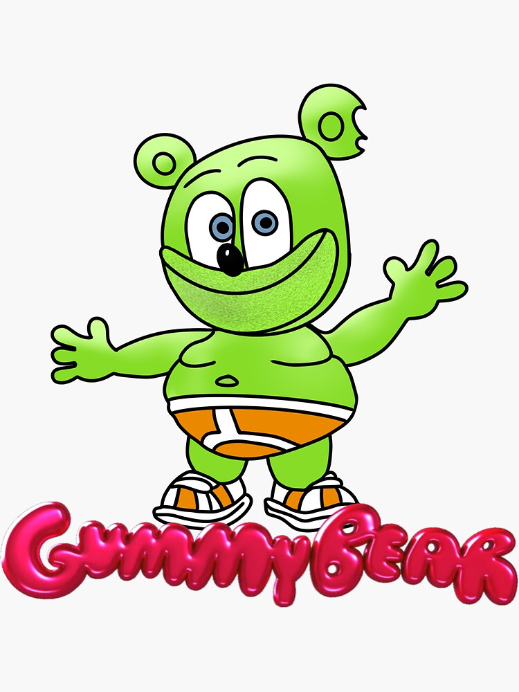 Gummibär Gummy Bear Sticker - Gummibär Gummy Bear PNG - Discover