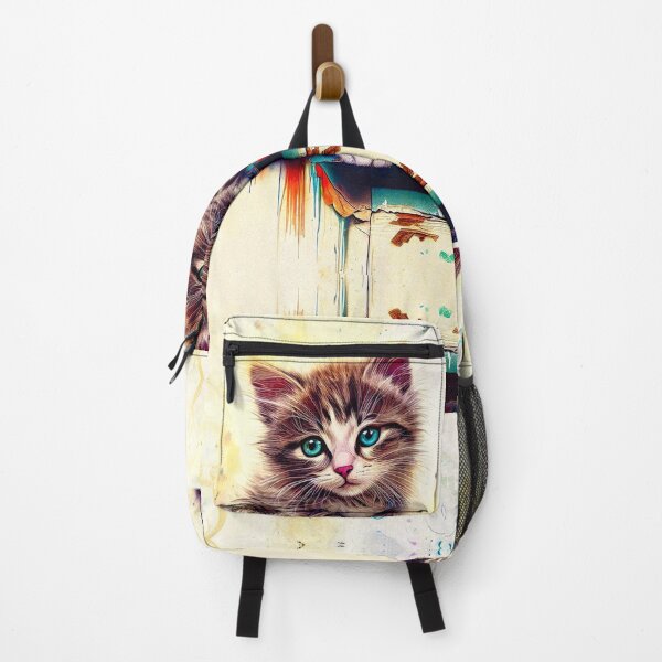 Item preview, Street art Sweet kitty designed and sold by NEUMANN ArtWear Boutique.