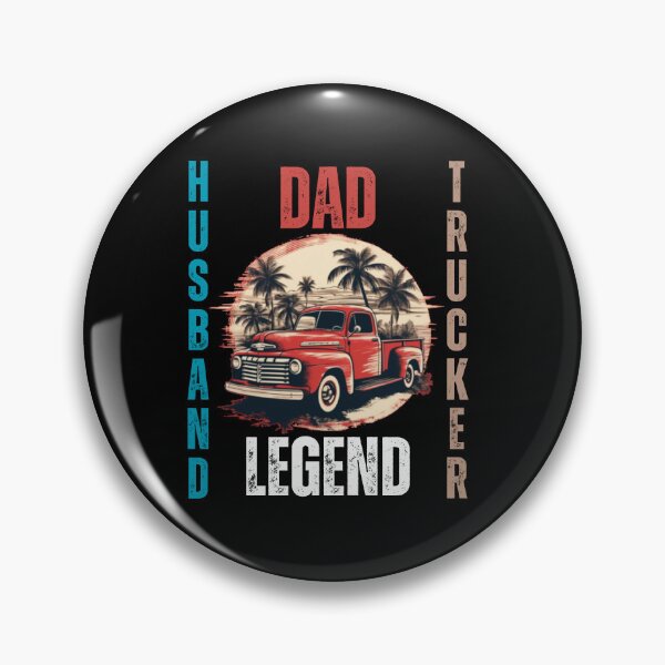 Item preview, Husband Dad Trucker Legend For Dad To Day designed and sold by blakfrog.