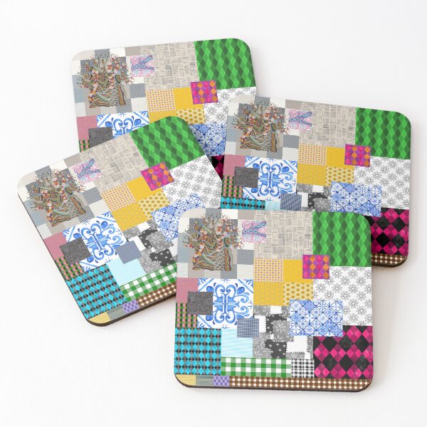 Item preview, Patchwork Quilt Pattern designed and sold by OldSoulInspired.
