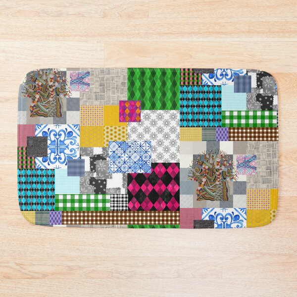 Item preview, Patchwork Quilt Pattern designed and sold by OldSoulInspired.