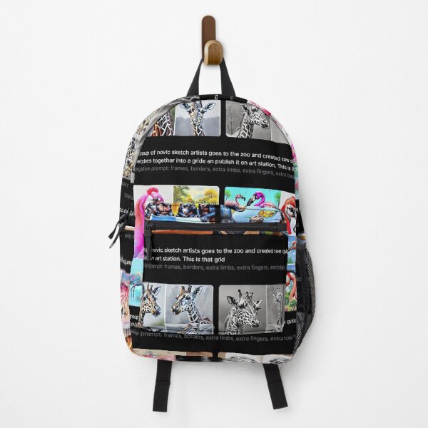 Item preview, AI artist goes to the Zoo - A discussion piece designed and sold by shakespeare1212.