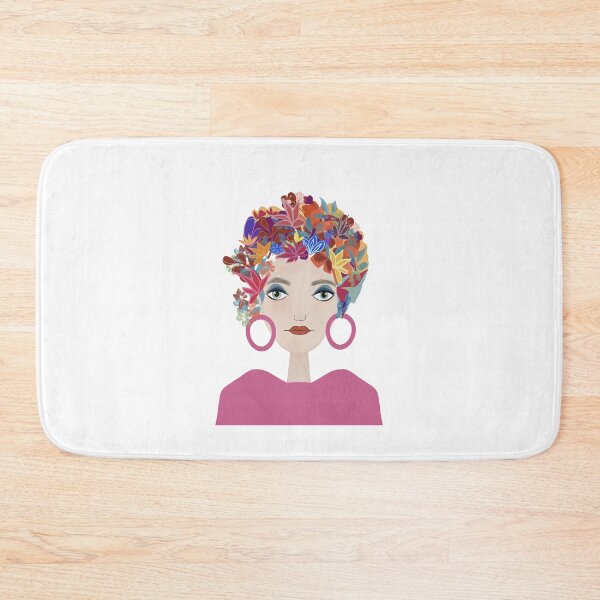 Item preview,  Floral Glamour Girl designed and sold by Alwayscreateart.