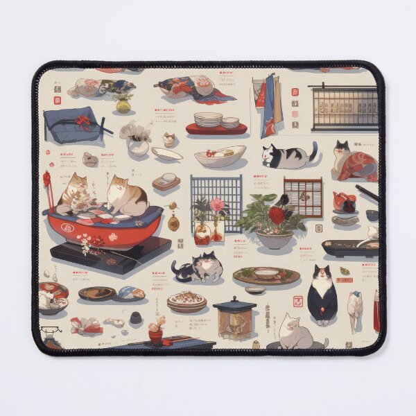 Item preview, Wahoo Cat Restaurant designed and sold by PsychoCandyArts.