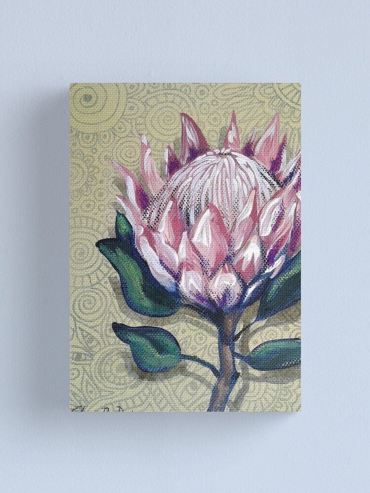 Alternate view of King Protea Canvas Print