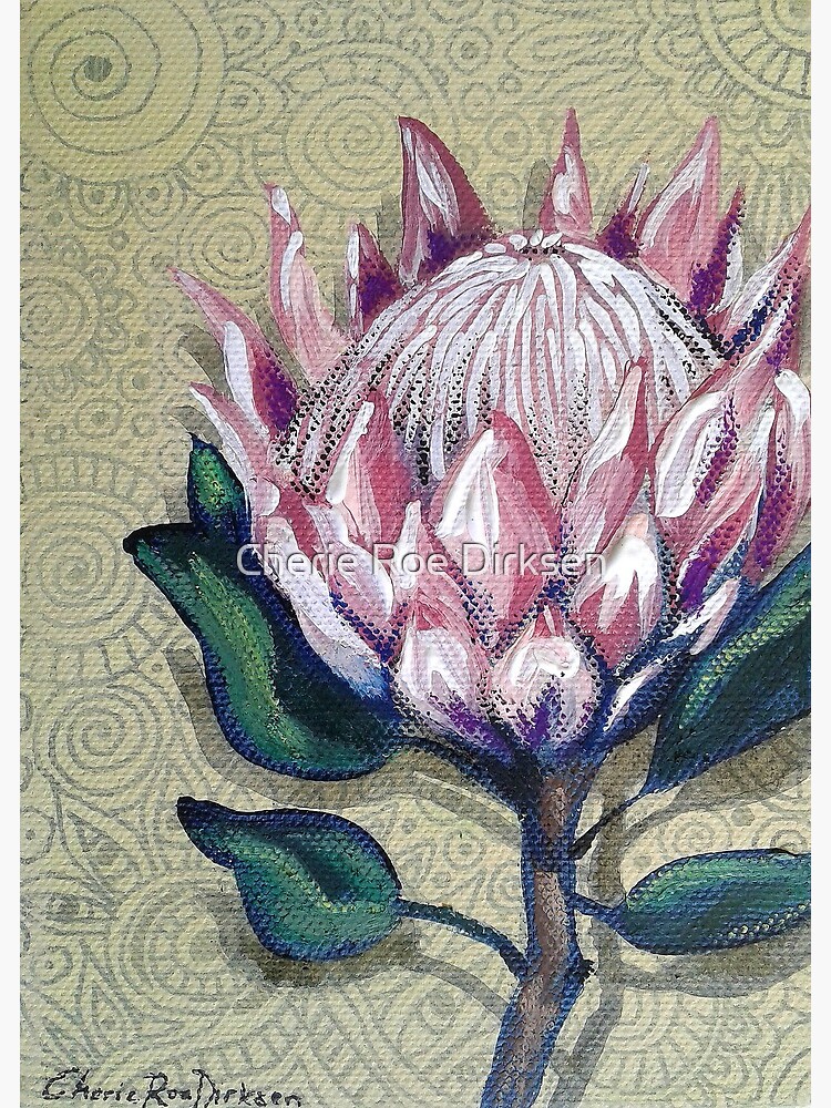 King Protea by cheriedirksen