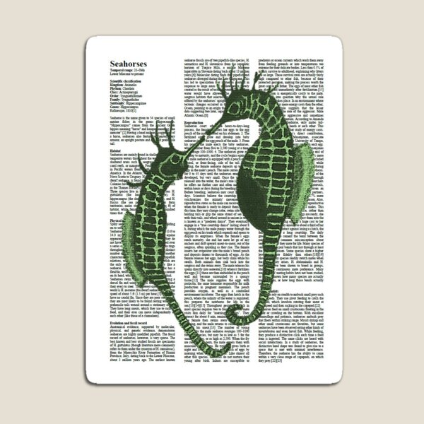 Item preview, Seahorses green designed and sold by Acetry99.