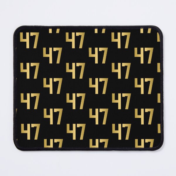 Item preview, Golden Number 47 - Sports Numbers  designed and sold by NECHSTORE.