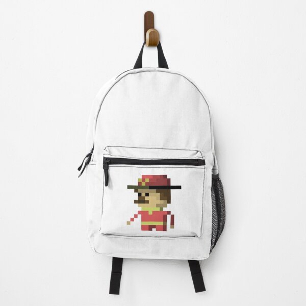 Item preview, Pixel Art Fireman Print | Firefighter Art designed and sold by anycolorart.