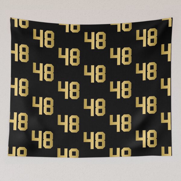 Item preview, Golden Number 48 - Sports Numbers  designed and sold by NECHSTORE.