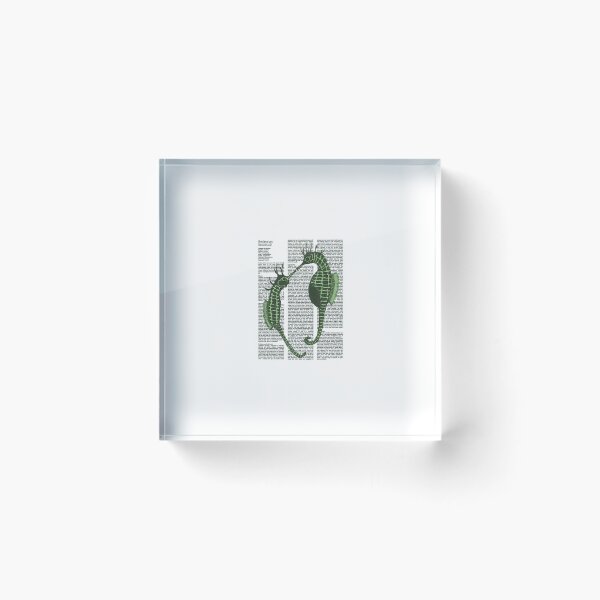 Item preview, Seahorses green designed and sold by Acetry99.