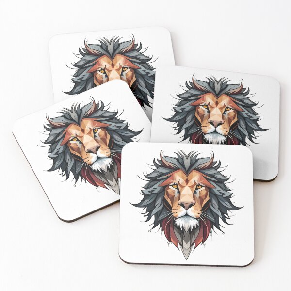 Item preview, Lion Art With Watercolor 2 designed and sold by ai2art.