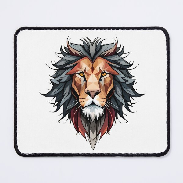 Item preview, Lion Art With Watercolor 2 designed and sold by ai2art.