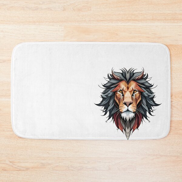 Item preview, Lion Art With Watercolor 2 designed and sold by ai2art.