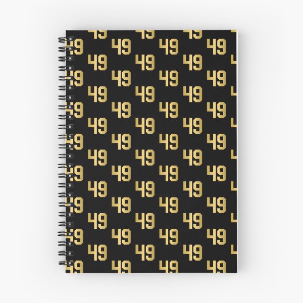 Item preview, Golden Number 49 - Sports Numbers  designed and sold by NECHSTORE.