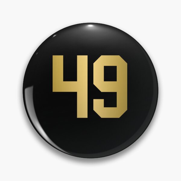 Item preview, Golden Number 49 - Sports Numbers  designed and sold by NECHSTORE.