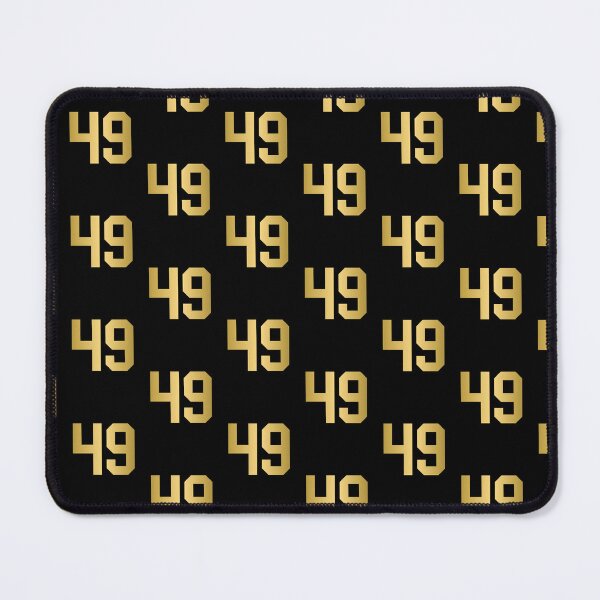 Item preview, Golden Number 49 - Sports Numbers  designed and sold by NECHSTORE.