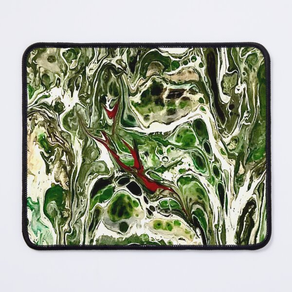 Item preview, Green, White and Black Abstract designed and sold by ClaireBillson.