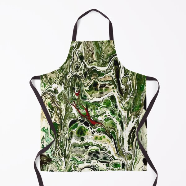 Item preview, Green, White and Black Abstract designed and sold by ClaireBillson.