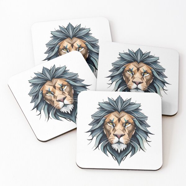 Item preview, Lion Art With Watercolor 3 designed and sold by ai2art.
