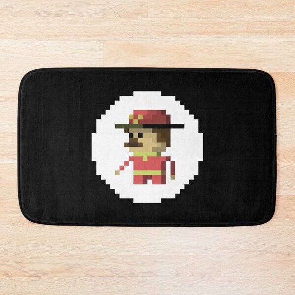 Item preview, Firefighter Pixel Art Print | Fireman Gift designed and sold by anycolorart.