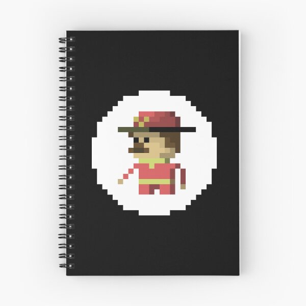 Item preview, Firefighter Pixel Art Print | Fireman Gift designed and sold by anycolorart.